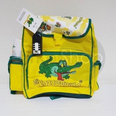 IL COCCODRILLO ZAINO SCUOLA VINTAGE ANNI 80 NUOVA RARA UNICA SUL WEB 